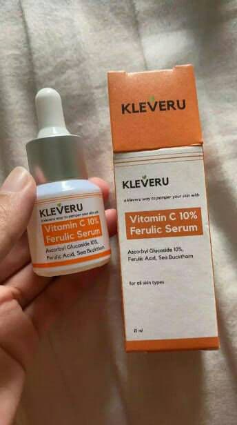 Kleveru Vitamin C 10% Ferulic Serum review photo by NadlyneHanna