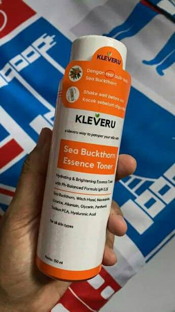 Kleveru Sea Buckthorn Essence Toner review photo by NadlyneHanna
