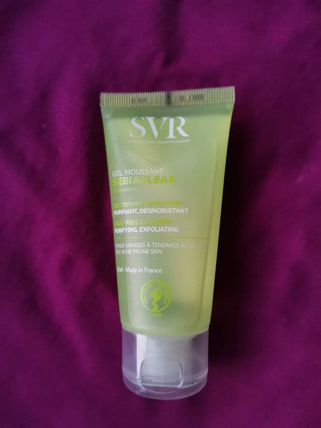 SVR Sebiaclear Gel Moussant review photo by Hibaesmouni