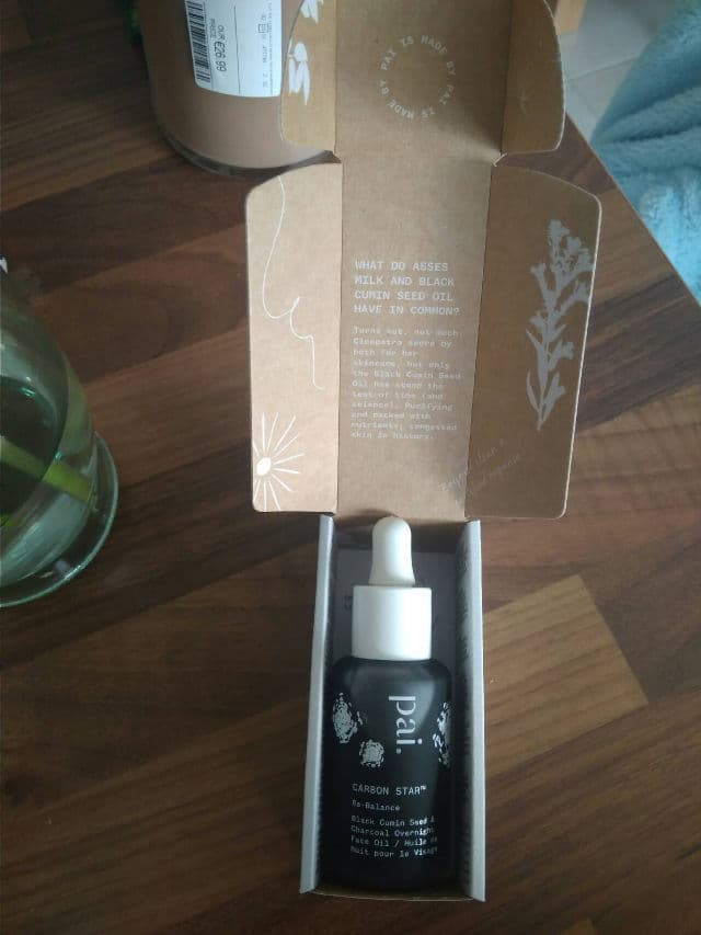 Pai Skincare Carbon Star Detoxifying Overnight Face Oil review photo by KFan