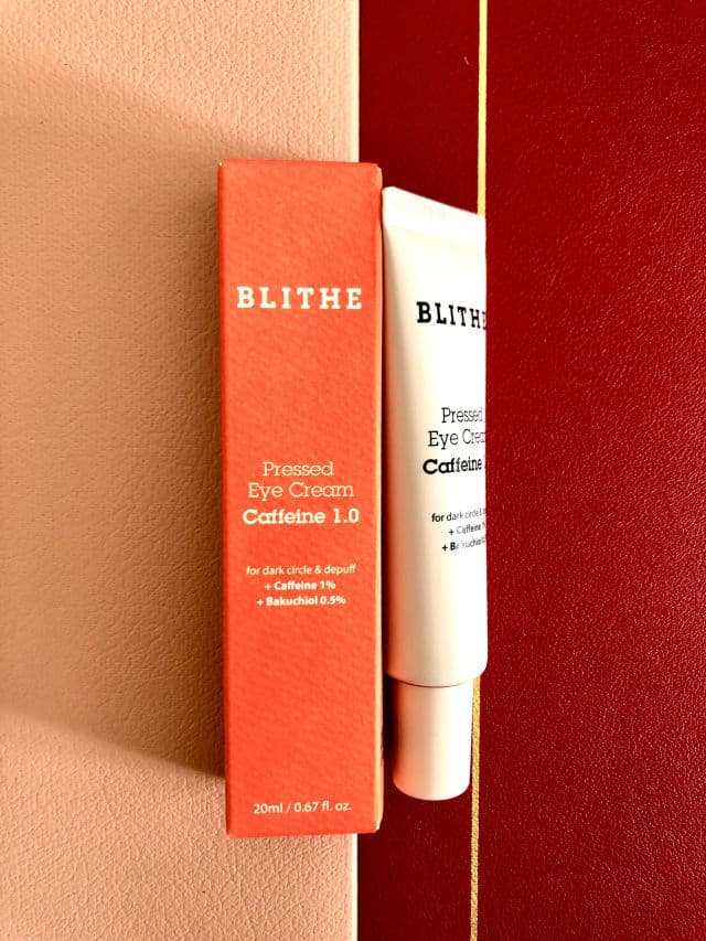 BLITHE Pressed Eye Cream Caffeine 1.0 review photo by KFan