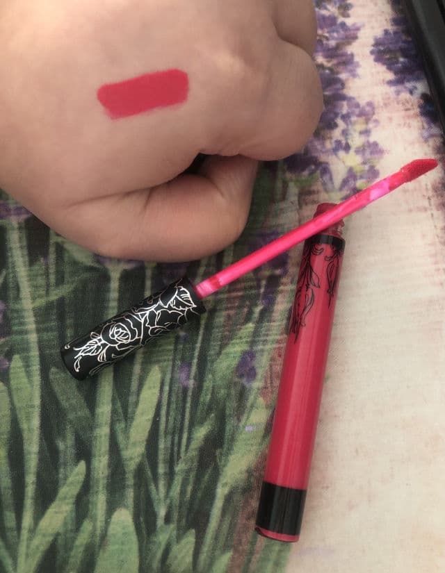 KVD Beauty Queen of Poisons review photo by beautyismygossip