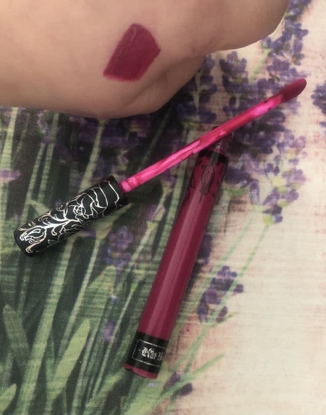 KVD Beauty Queen of Poisons review photo by beautyismygossip