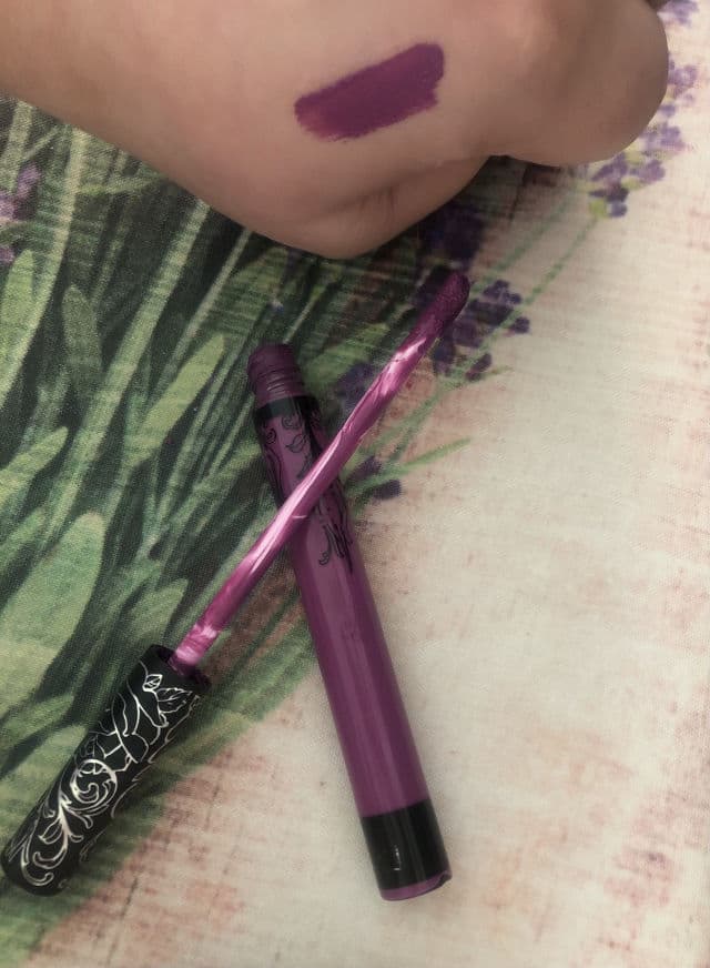 KVD Beauty Queen of Poisons review photo by beautyismygossip