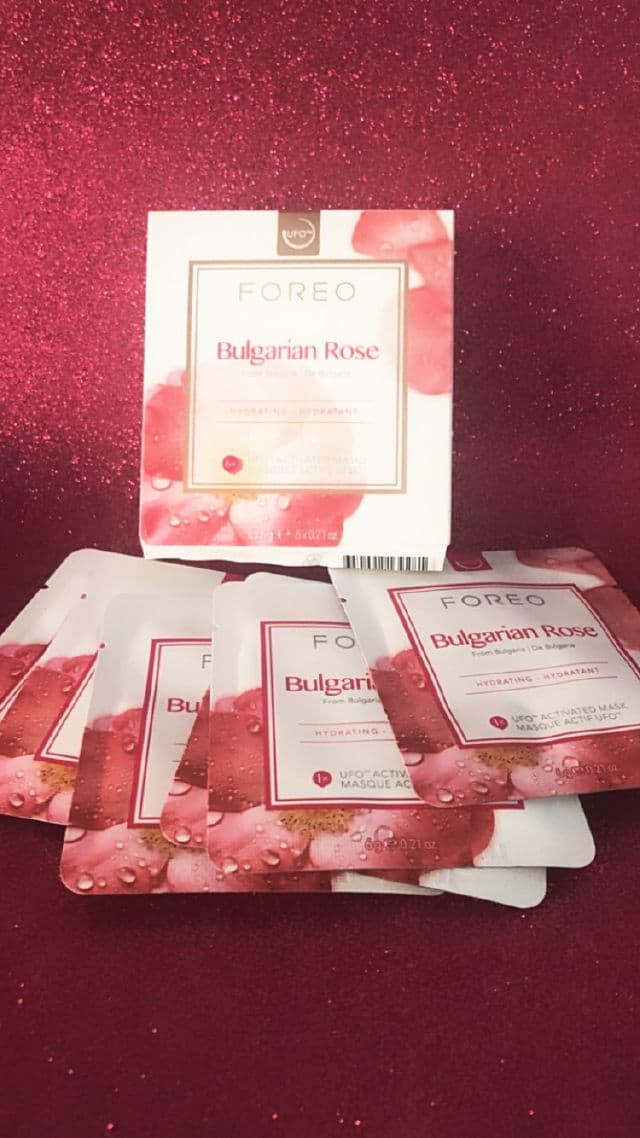 Foreo Bulgarian Rose Mask review photo by beautyismygossip