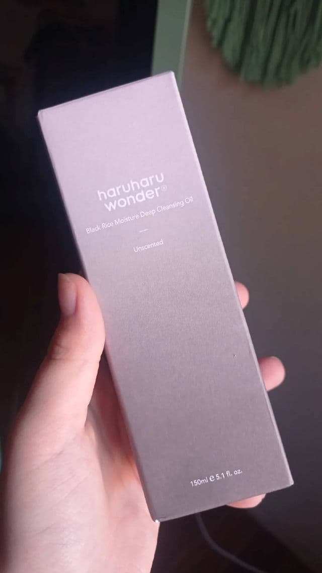 HaruHaru WONDER Black Rice Moisture Deep Cleansing Oil review photo by Ashee116