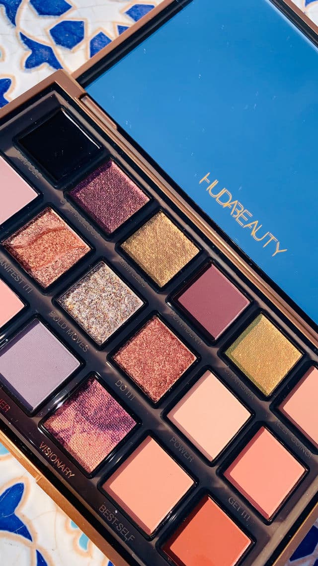 Huda Beauty Empowered Eyeshadow Palette review photo by miladz