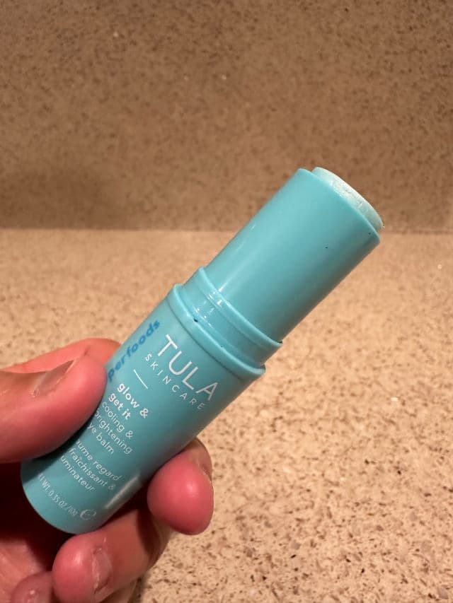 TULA Skincare Glow & Get It Cooling & Brightening Eye Balm review photo by JoyDee