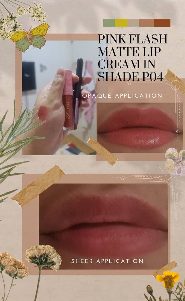 Pinkflash Melting Matte Lipcream review photo by narynnx