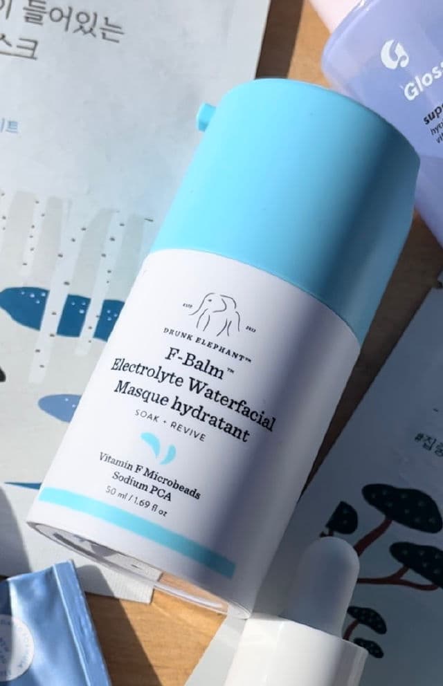 Drunk Elephant F-Balm Electrolyte Waterfacial Mask review photo by sosie