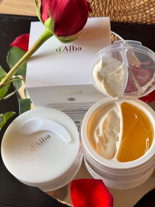 D' Alba Piedmont White Truffle Double Serum & Cream (Aqua Serum) review photo by Nammm