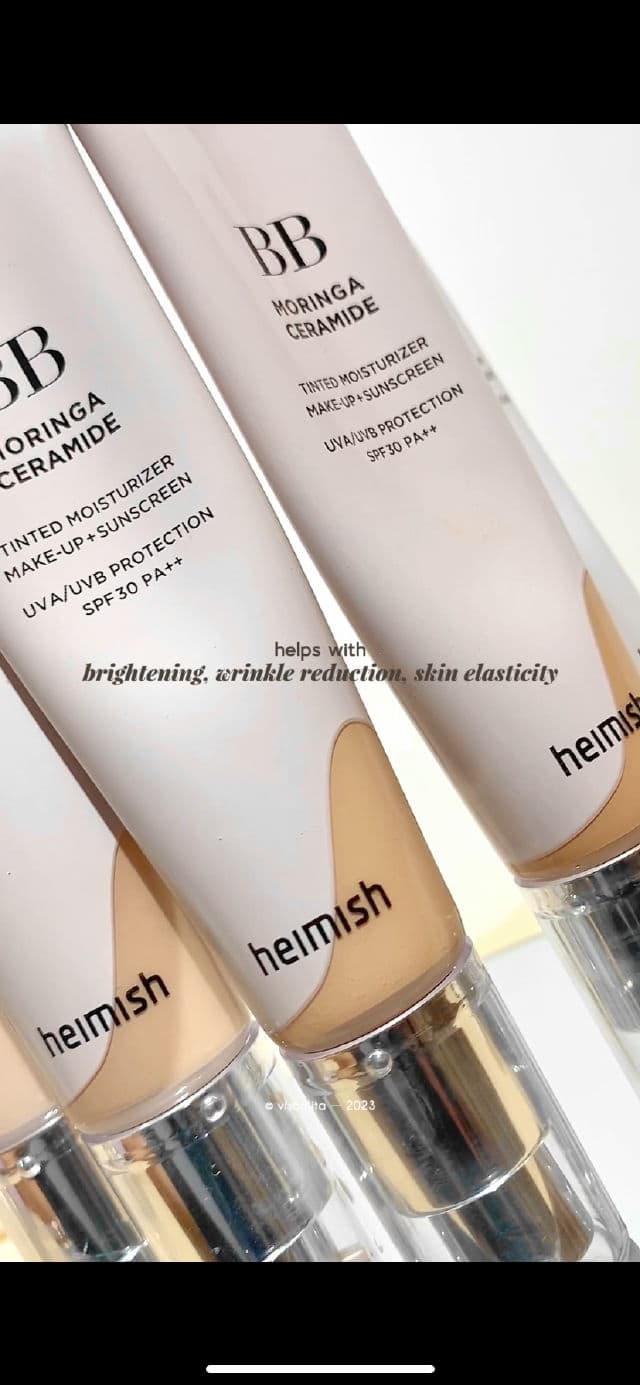 Heimish Moringa Ceramide BB Cream SPF30 PA++ review photo by viscalita