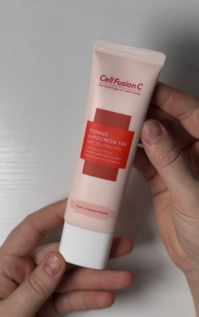 Cell Fusion C Advanced Clear Sunscreen 100 SPF50+/PA++++ review photo by AnnaMiami