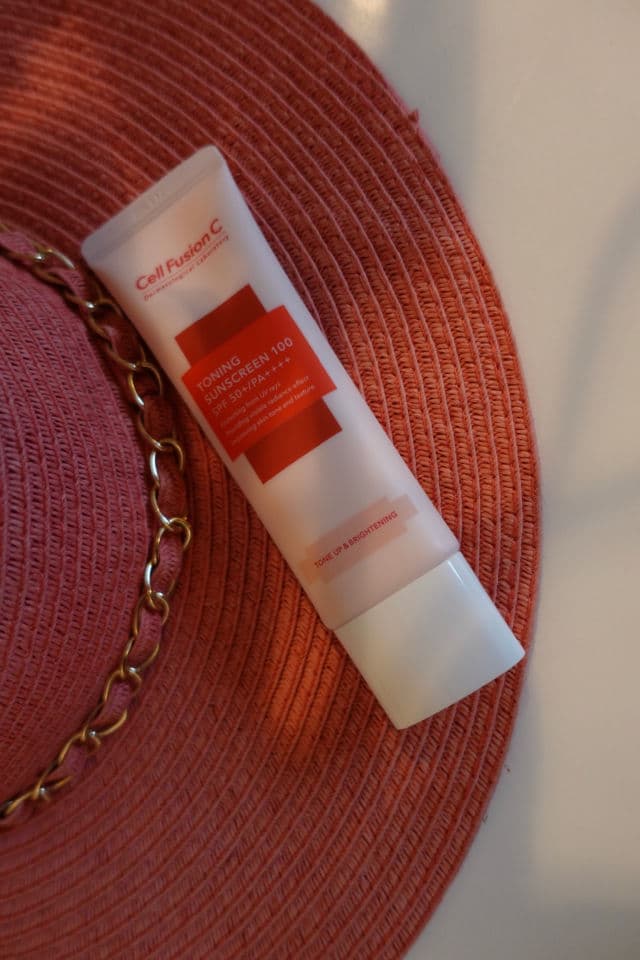 Cell Fusion C Advanced Clear Sunscreen 100 SPF50+/PA++++ review photo by luciddiary