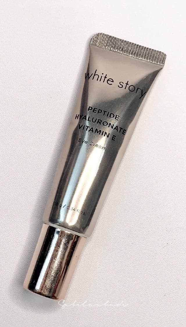 white story Peptide Hyaluronate Vitamin E Eye Cream review photo by sabilaahadi