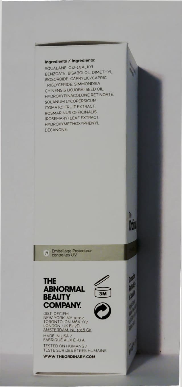 The Ordinary Granactive Retinoid 5% in Squalane review photo by pavementflower