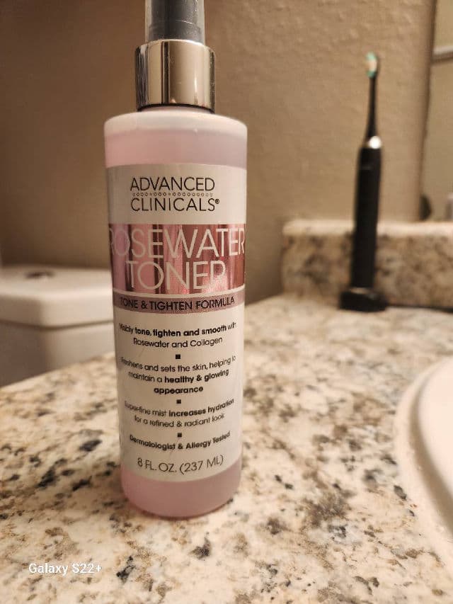 Advanced Clinicals Rosewater Toner review photo by DannielleT