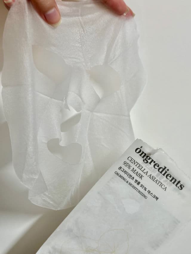 Ongredients Centella Asiatica 95% Mask review photo by Seherism