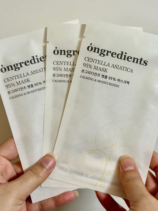 Ongredients Centella Asiatica 95% Mask review photo by Seherism