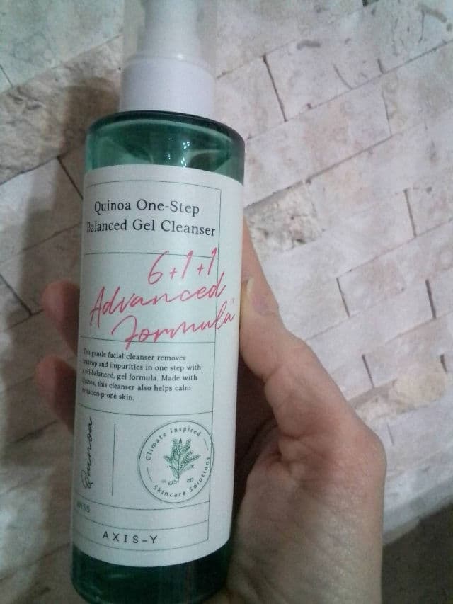 AXIS-Y Quinoa One Step Balanced Gel Cleanser review photo by Janete
