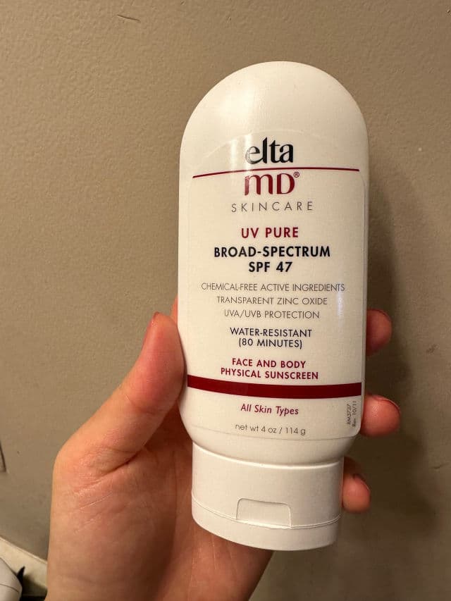EltaMD UV Pure Broad-Spectrum SPF 47 review photo by toriiaaa