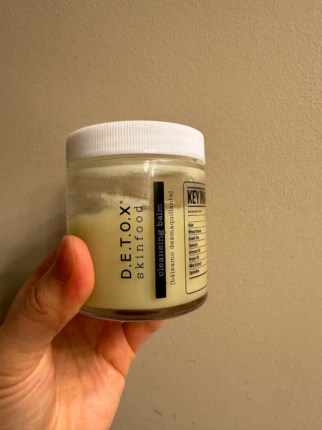 D.E.T.O.X Skinfood Cleansing Balm review photo by toriiaaa
