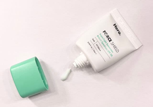 Force Shield Superlight Sunscreen SPF 30 product review