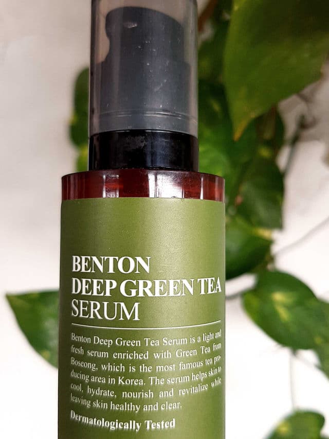BENTON Deep Green Tea Serum review photo by pristine