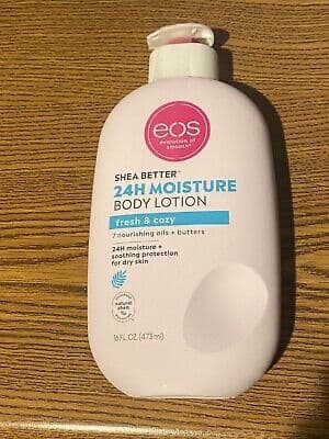 Eos Shea Better Body Lotion - Fresh & Cozy review photo by Jessforbeauty