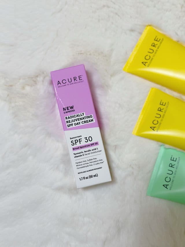 Acure Radically Rejuvenating SPF 30 Day Cream review photo by theeology