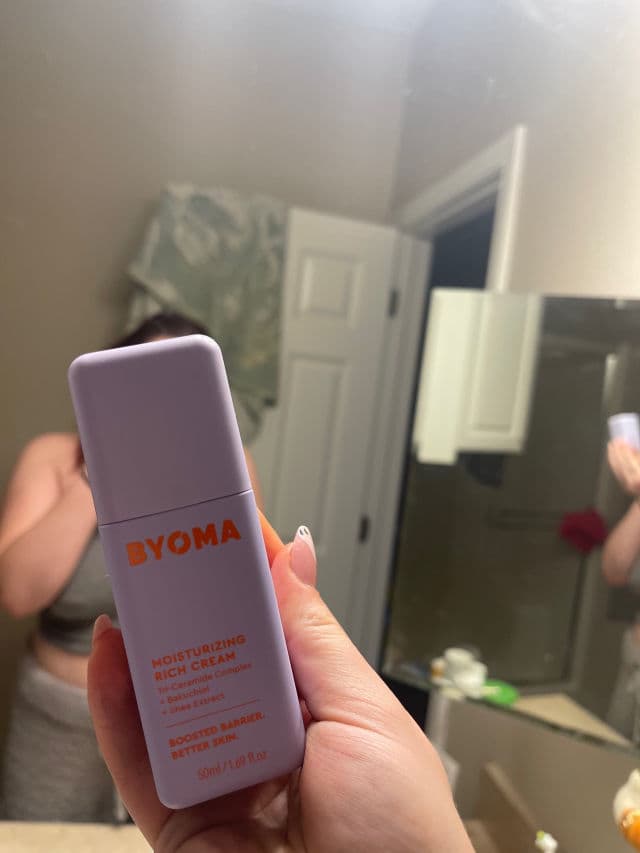 BYOMA Moisturizing Rich Cream review photo by laurenmurph