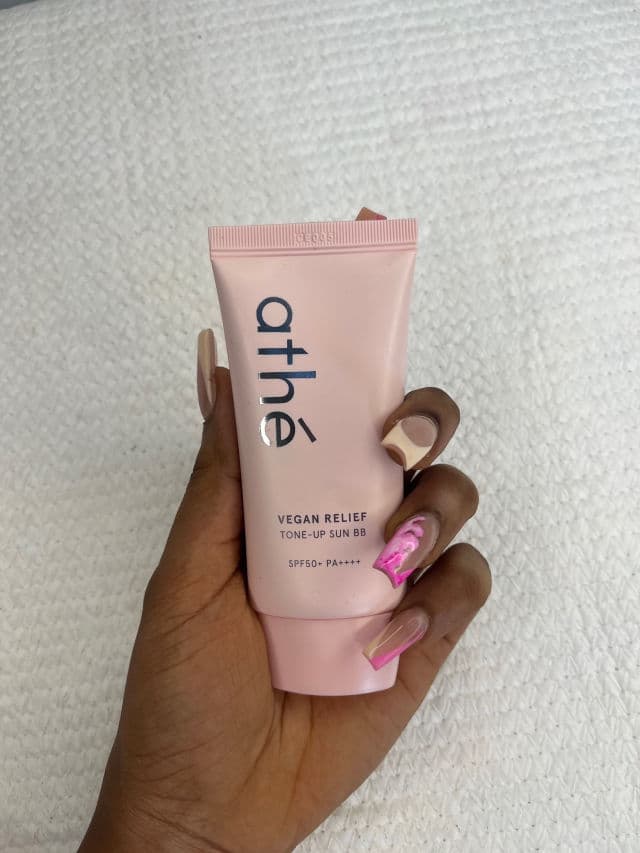 Athe Vegan Relief Tone-up Sun BB SPF50+ PA++++ review photo by Lamidare