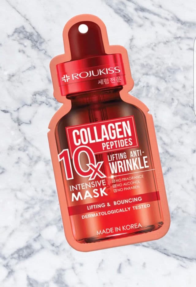 Rojukiss 10X Intentsive Mask Collagen Peptides Lifting Anti Wrinkle Mask review photo by Pickycarrie