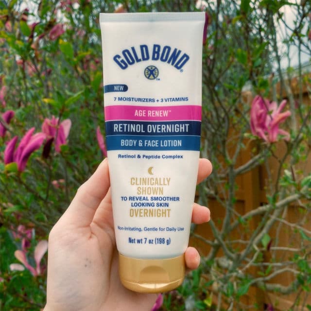 Gold Bond Age Renew Retinol Overnight Body Lotion review photo by mb13
