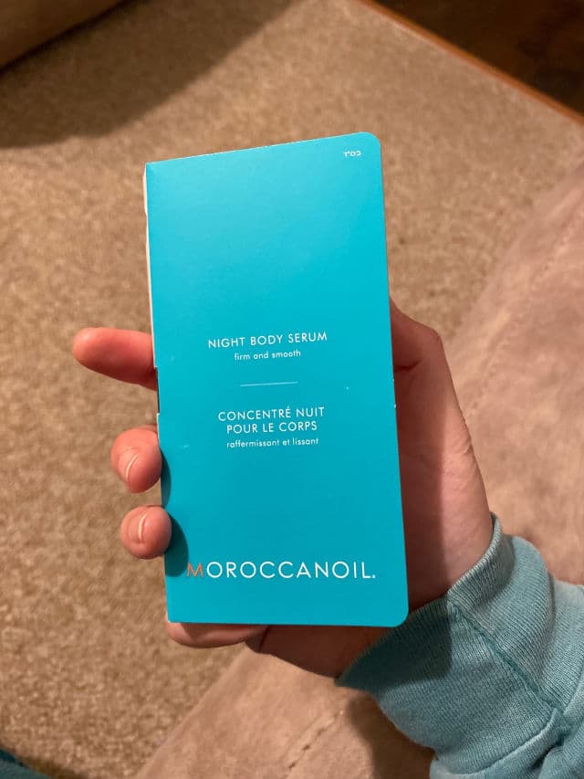 Moroccanoil Night Body Serum review photo by lucytsai