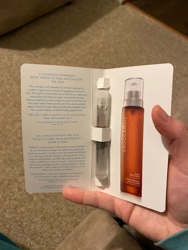 Moroccanoil Night Body Serum review photo by lucytsai
