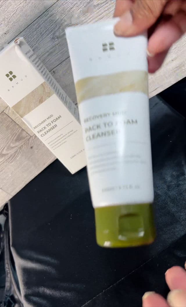 BRMUD Recovery Mud Pack to Foam Facial Cleanser review photo by nadzlyn