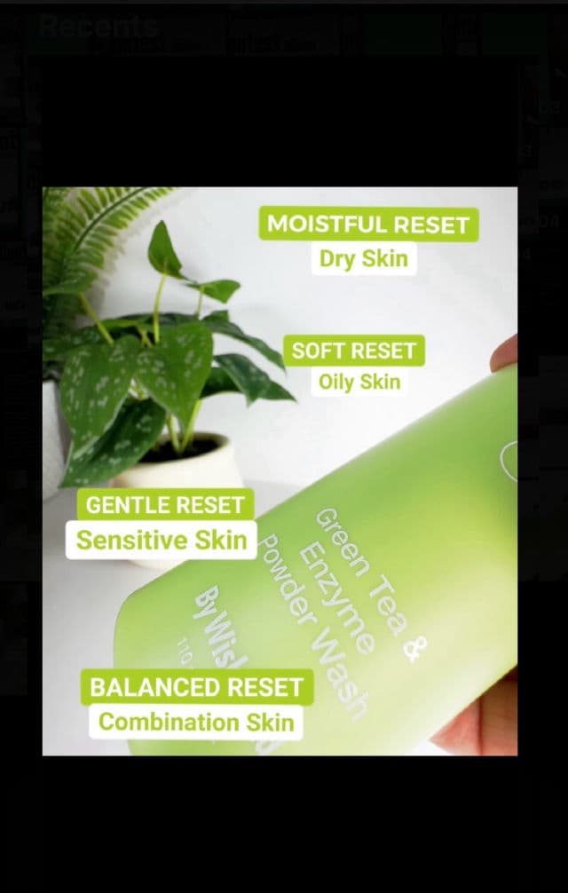 Green Tea & Enzyme Powder Wash product review