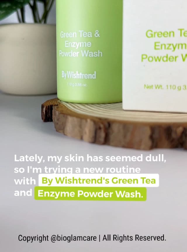 Green Tea & Enzyme Powder Wash product review