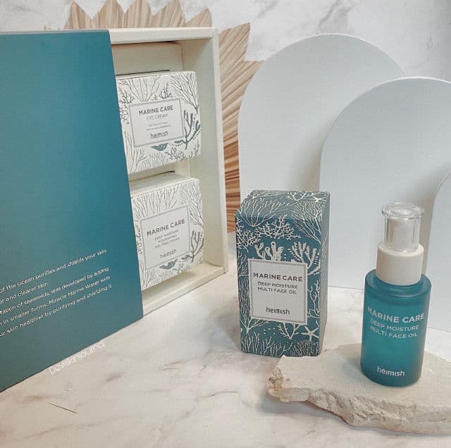 Heimish Marine Care Deep Moisture Multi Face Oil  review photo by Deviskinjournal