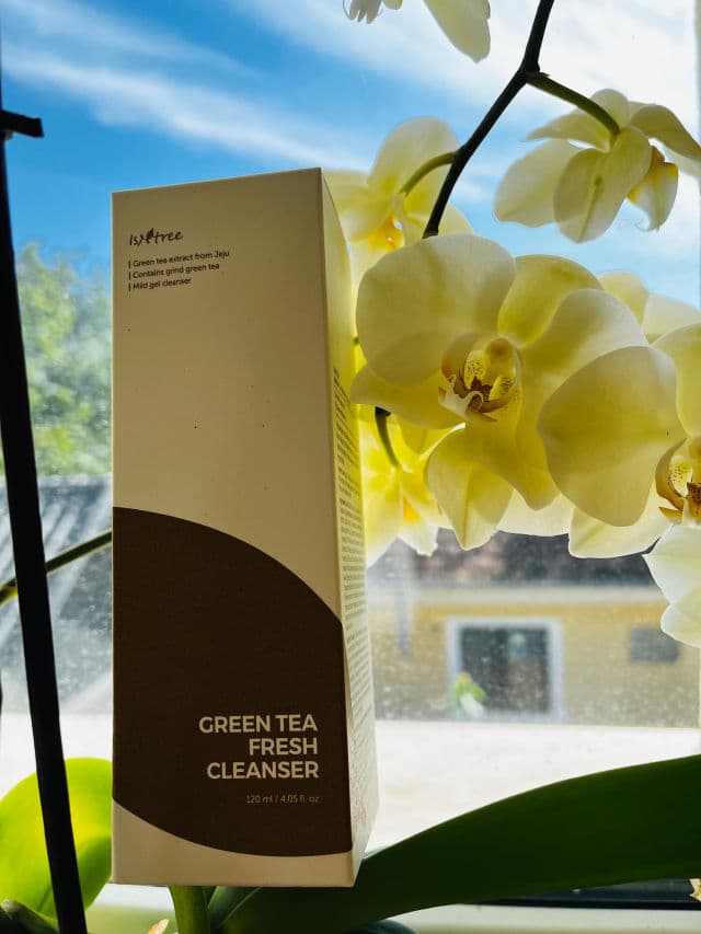 ISNTREE Green Tea Fresh Cleanser review photo by skincarefeline