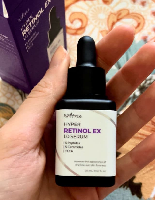 ISNTREE Hyper Retinol EX 1.0 Serum review photo by skincarefeline
