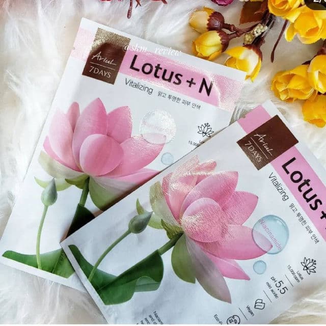 Ariul 7 Days Lotus + N Vitalizing Mask Sheet  review photo by sadafmm