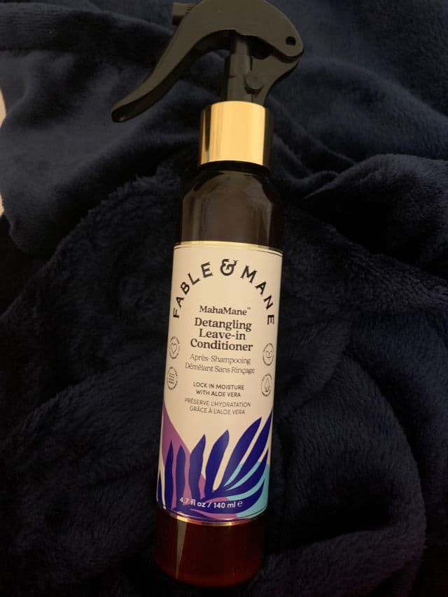 Fable & Mane MahaMane Detangling Leave-In Conditioner review photo by nour07