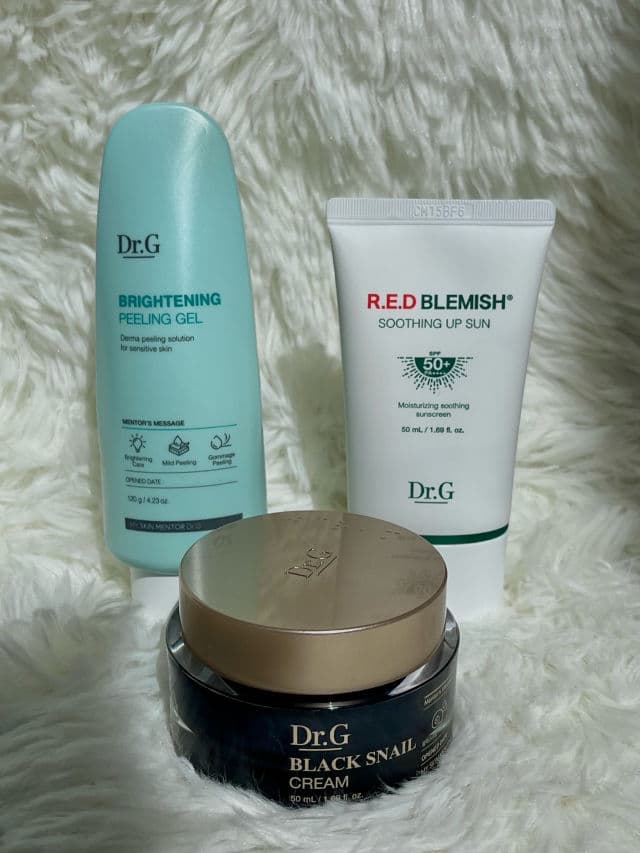 DR.G Red Blemish Soothing Up Sun SPF50+/PA++++ review photo by Kristt
