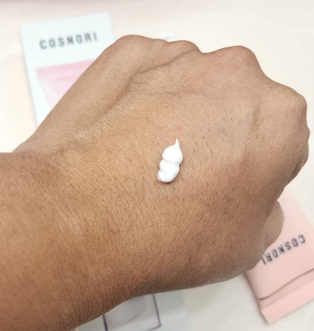 COSNORI Whitening Dress Tone-Up Cream review photo by NativeBeauty