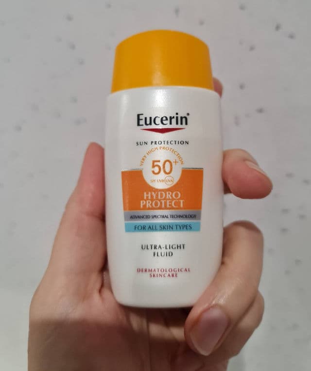 Eucerin Sun Face Hydro Protect Ultra Light Fluid SPF 50+ review photo by Aliyusha