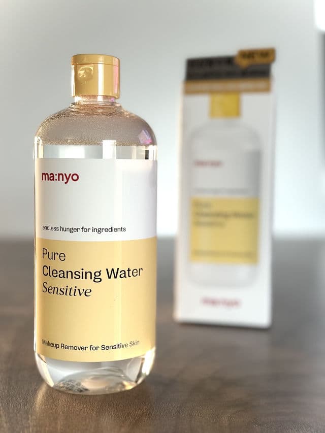 manyo Pure Cleansing Water Sensitive review photo by byvirtueofbeauty