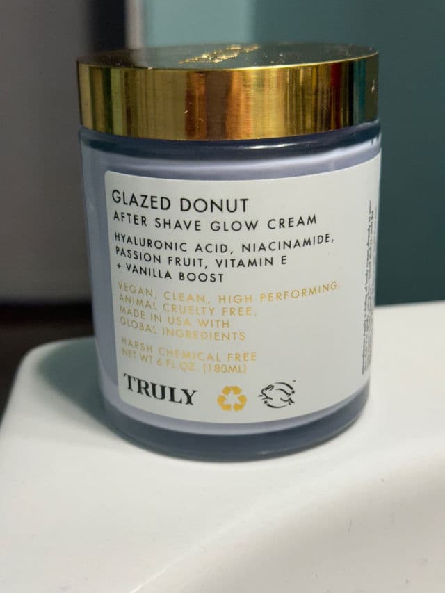 Truly Glazed Donut After Shave Glow Cream review photo by TheSassyBeautyGirl