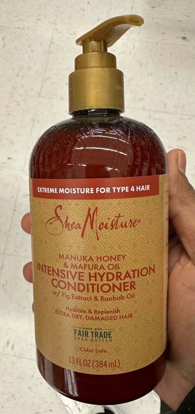 SheaMoisture Manuka Honey & Mafura Oil Intensive Hydration Conditioner review photo by HonestlyNur